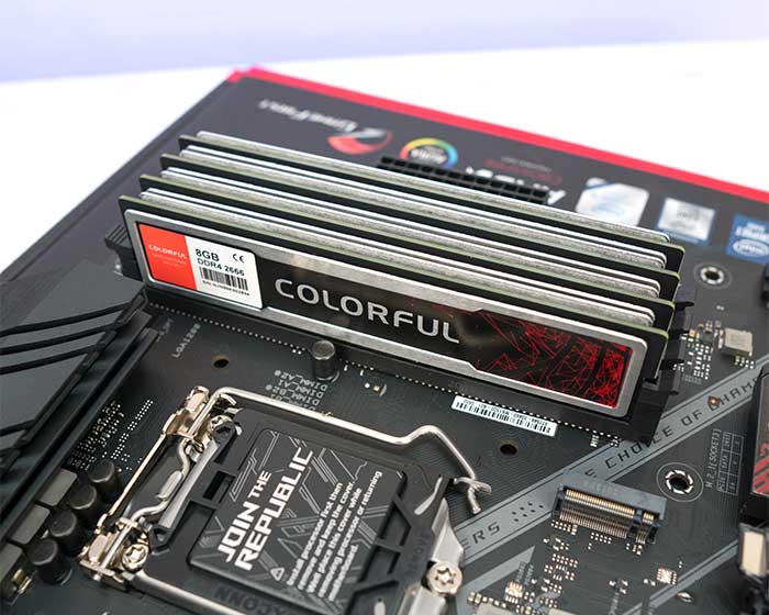 Ram DDR4 Colorful 8G/2666 Tản Nhiệt (DDR4 2666 Y4EA19)